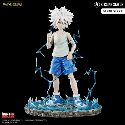 Hunter × Hunter Akihabara Legend Figure PVC Statue 1/8 Killua (God Speed Mode) 21 cm - Preorder - ETA: 25.09.2025