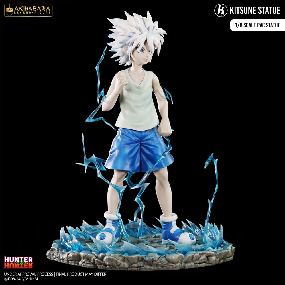 Hunter × Hunter Akihabara Legend Figure PVC Statue 1/8 Killua (God Speed Mode) 21 cm - Preorder - ETA: 25.09.2025