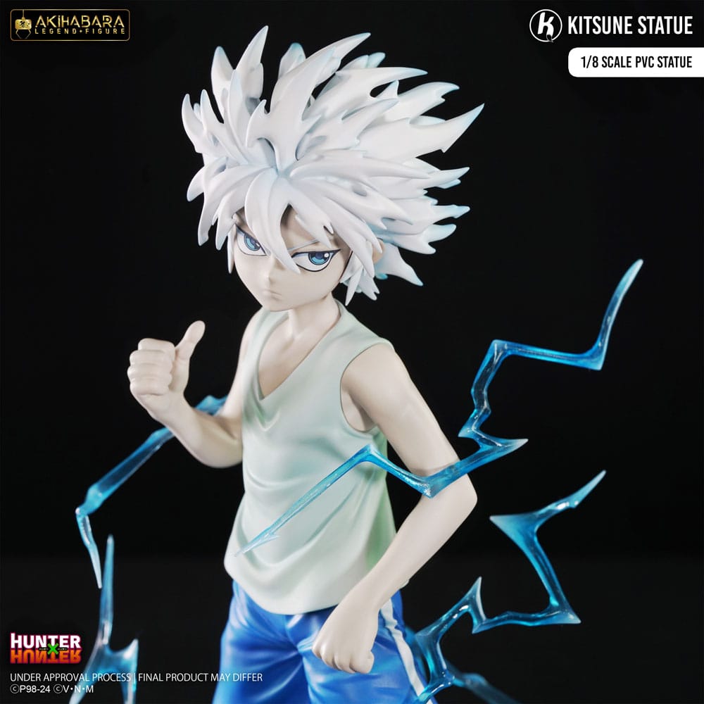 Hunter × Hunter Akihabara Legend Figure PVC Statue 1/8 Killua (God Speed Mode) 21 cm - Preorder - ETA: 25.09.2025