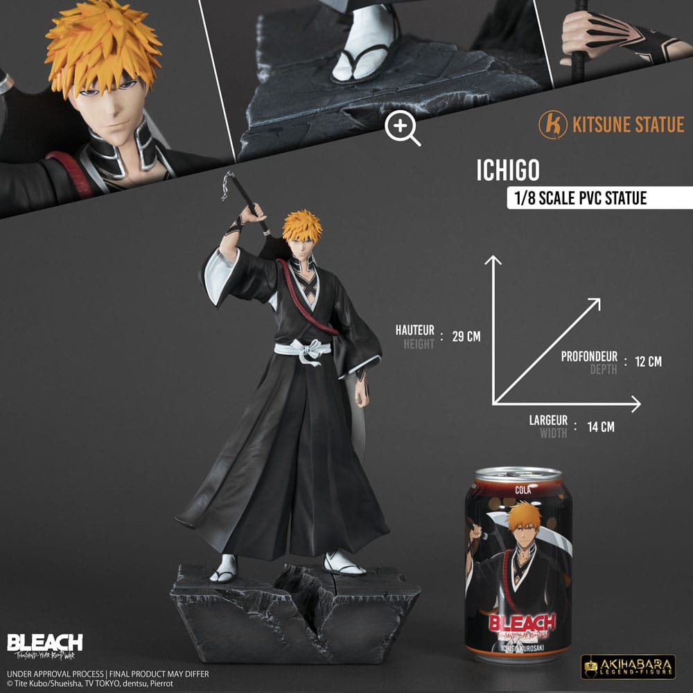 Bleach: Thousand-Year Blood War Figure PVC Statue 1/8 Ichigo 29 cm - Preorder - ETA: 25.12.2025