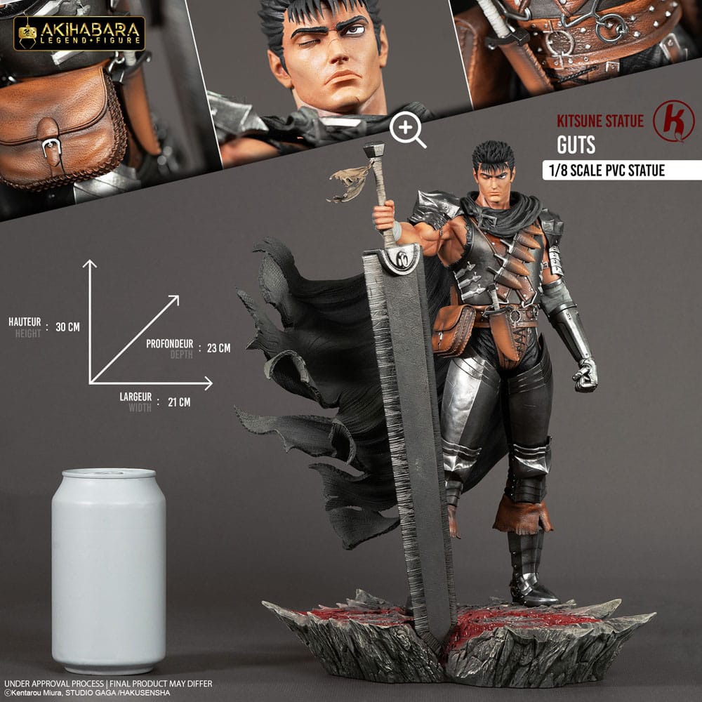 Berserk Akihabara Legend Figure PVC Statue 1/8 Guts 30 cm   - Preorder - ETA: 25.04.2026