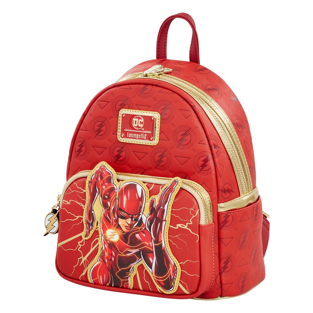 DC Comics by Loungefly Mini-Rucksack The Flash  - Versand: 5-7 Tage nach Bestellung