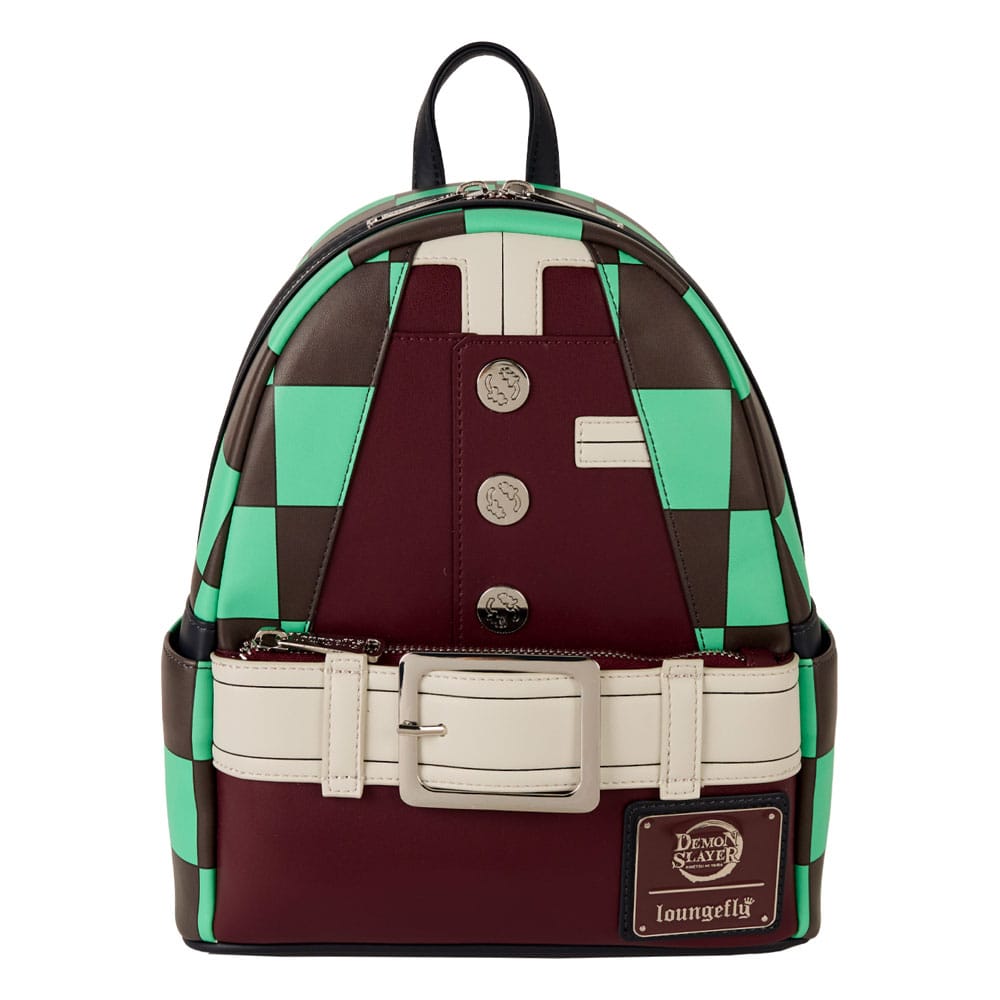 Demon Slayer: Kimetsu no Yaiba by Loungefly Mini Rucksack Tanjiro Kamado Cosplay - Versand: 5-7 Tage nach Bestellung