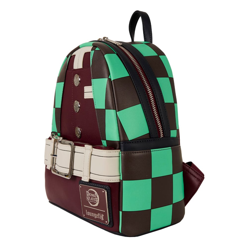 Demon Slayer: Kimetsu no Yaiba by Loungefly Mini Rucksack Tanjiro Kamado Cosplay - Versand: 5-7 Tage nach Bestellung