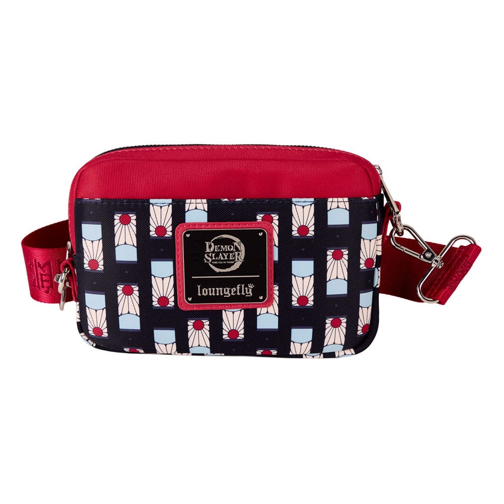 Demon Slayer: Kimetsu no Yaiba by Loungefly Sling Brusttasche / Umhängetasche AOP - Versand: 5-7 Tage nach Bestellung