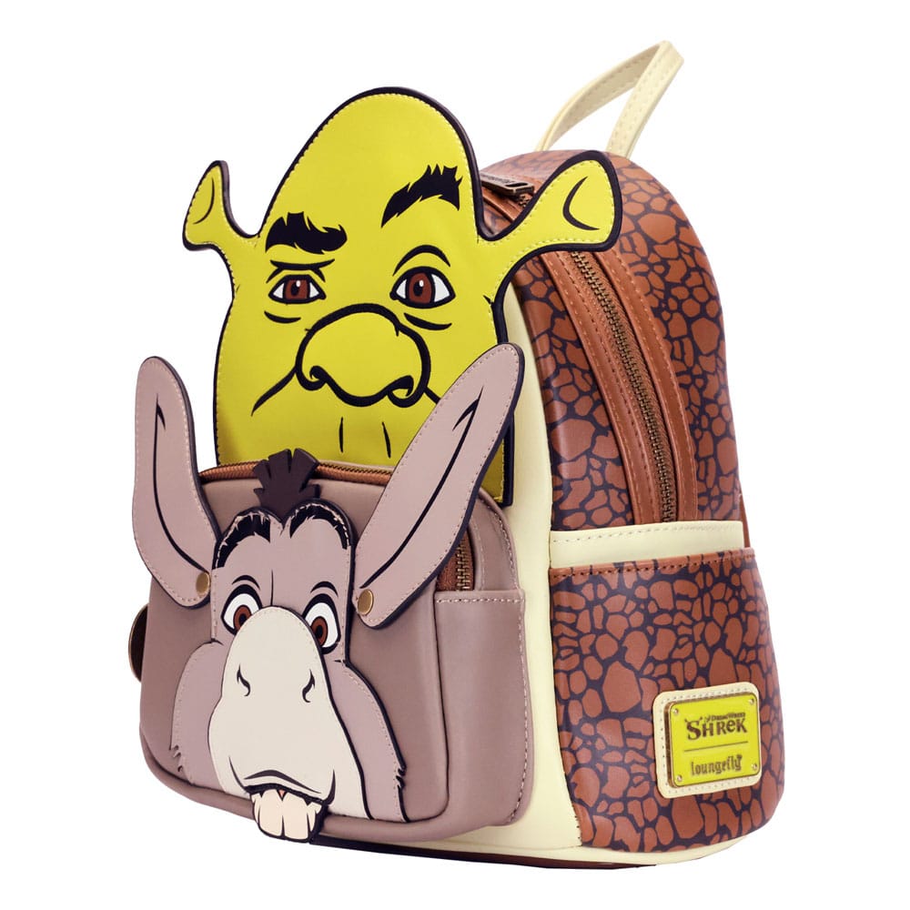 Dreamworks by Loungefly Mini Rucksack Shrek & Donkey Cosplay - Versand: 5-7 Tage nach Bestellung