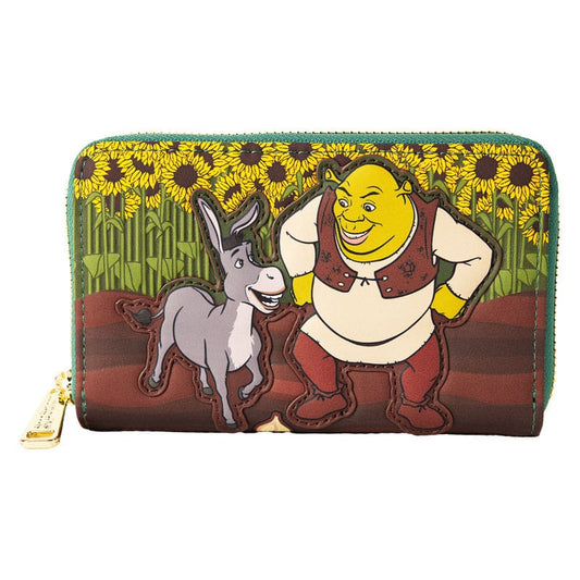 Dreamworks by Loungefly Geldbeutel Shrek & Donkey Sunflower Field - Versand: 5-7 Tage nach Bestellung