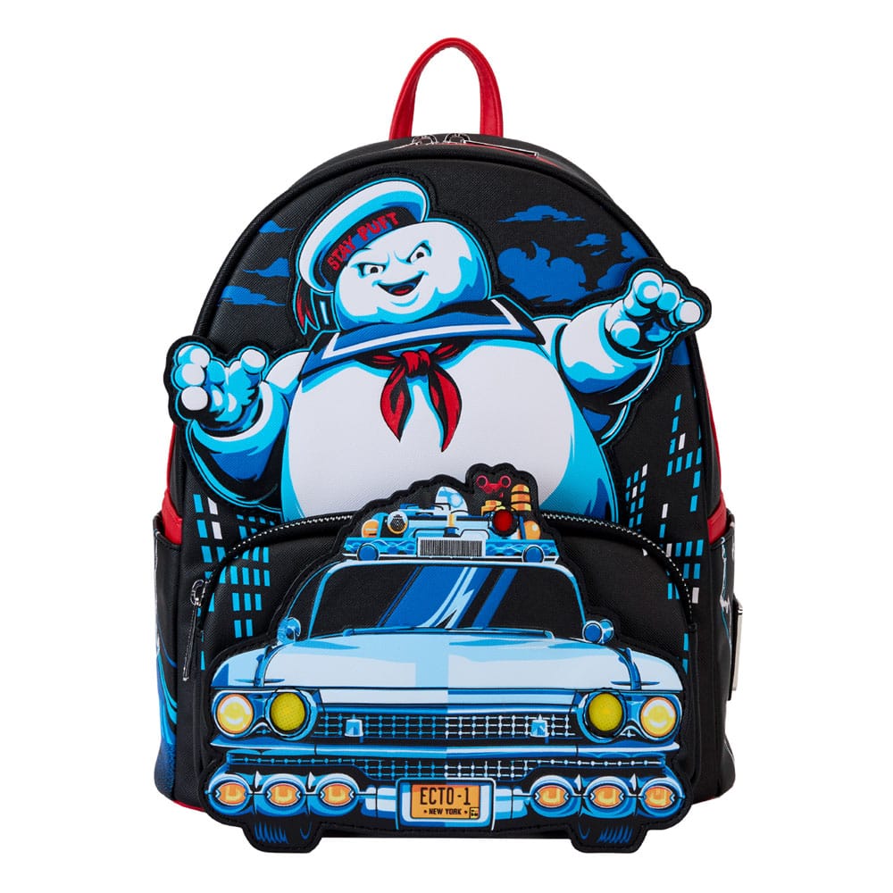 Ghostbusters by Loungefly Mini Rucksack Stay Puff Chasing  - Versand: 7 Tage nach Bestellung