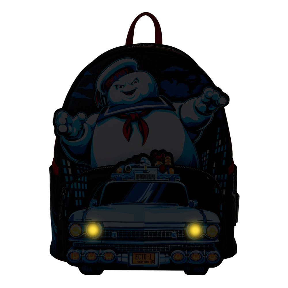 Ghostbusters by Loungefly Mini Rucksack Stay Puff Chasing  - Versand: 7 Tage nach Bestellung