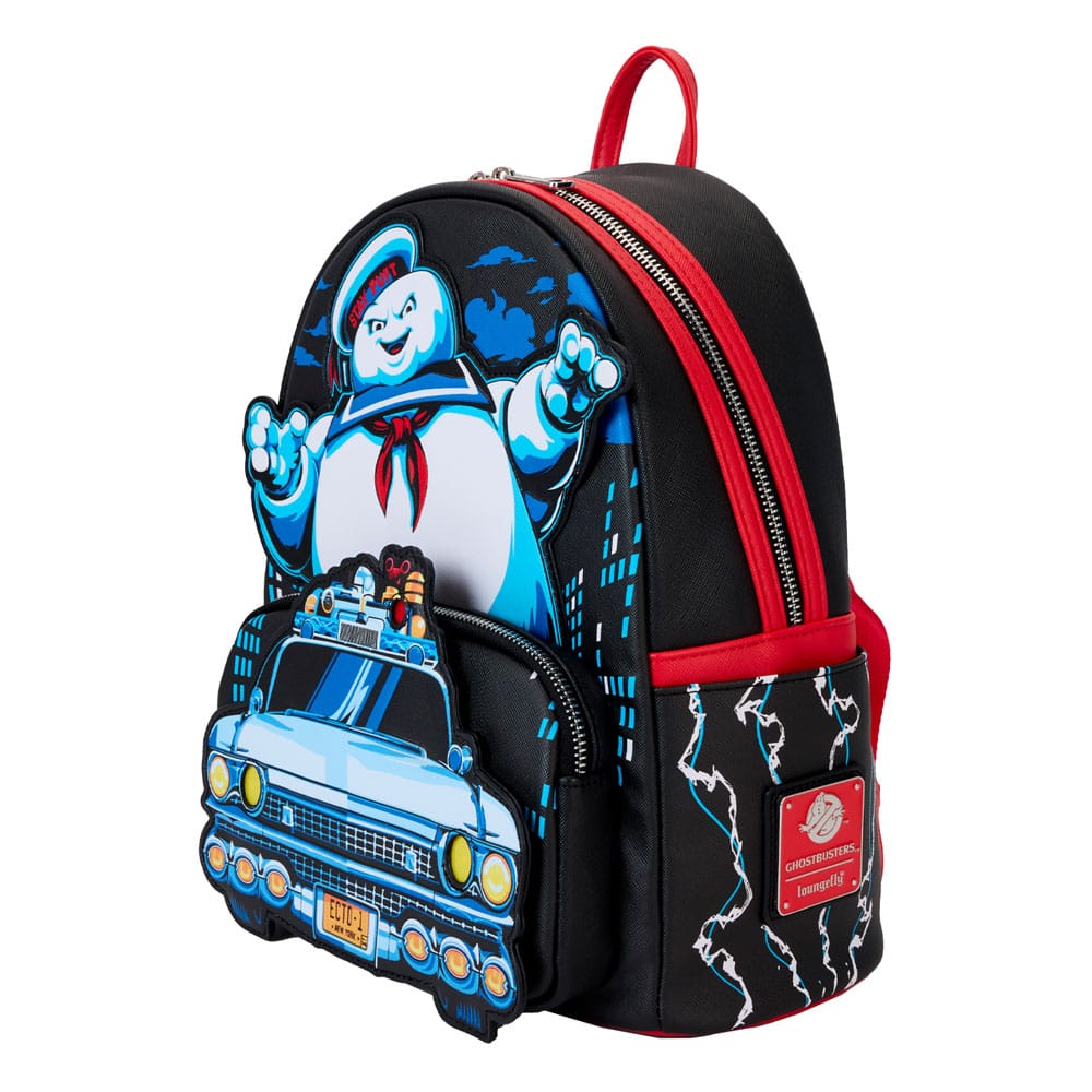 Ghostbusters by Loungefly Mini Rucksack Stay Puff Chasing  - Versand: 7 Tage nach Bestellung