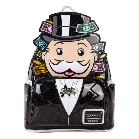 Hasbro by Loungefly Mini Rucksack Monopoly Pennybags  - Versand: 5-7 Tage nach Bestellung