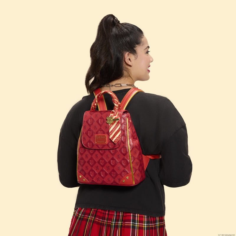 Harry Potter by Loungefly Mini-Rucksack Gryffindor - Versand: 7 Tage nach Bestellung