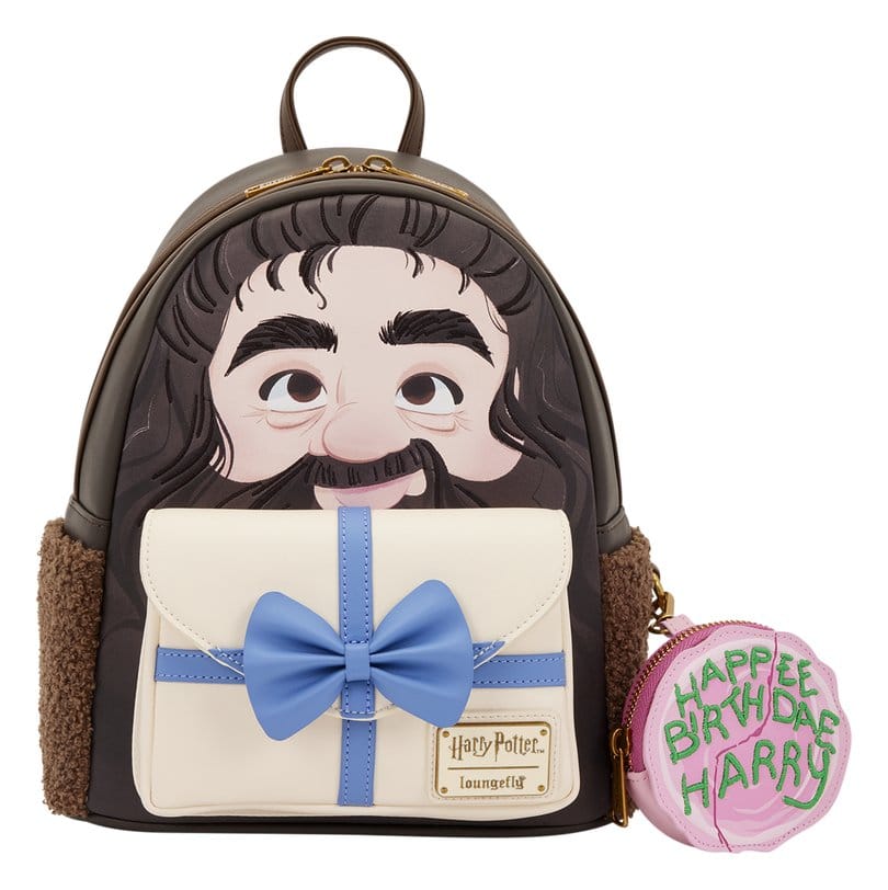 Harry Potter by Loungefly Mini Rucksack mit Geldbeutel Hagrid Birthday Cake - Versand: 7 Tage nach Bestellung