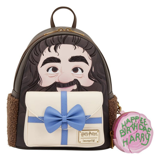 Harry Potter by Loungefly Mini Rucksack mit Geldbeutel Hagrid Birthday Cake - Versand: 7 Tage nach Bestellung