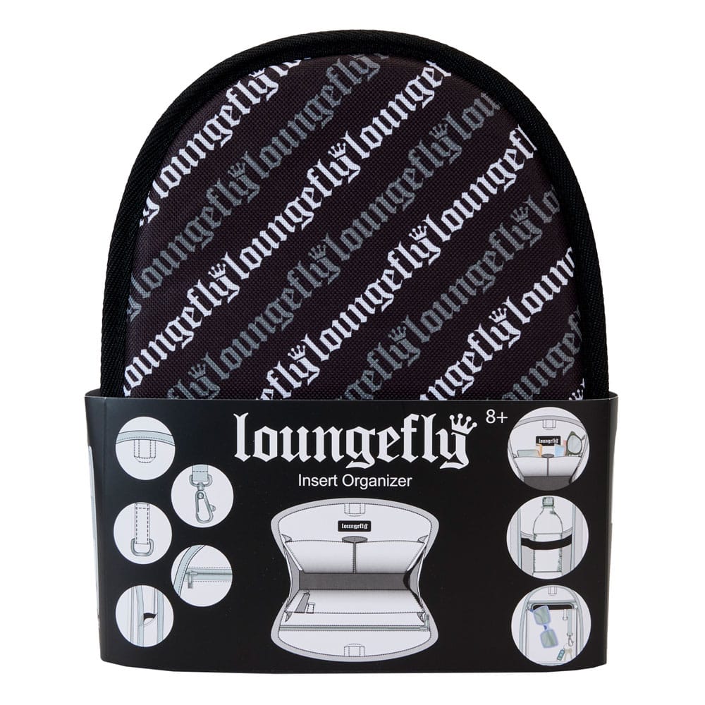 Loungefly Mini-Rucksack Insert Organizer - Versand: 7 Tage nach Bestellung