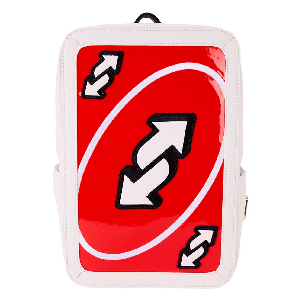 Mattel Classic by Loungefly Mini Rucksack UNO Reverse Card - Versand: 7 Tage nach Bestellung