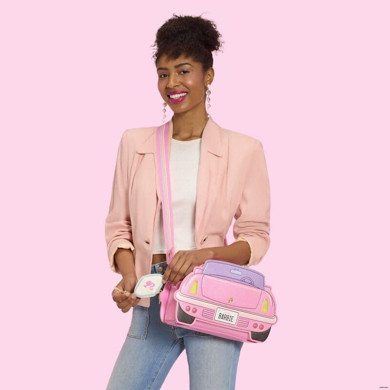 Mattel by Loungefly Umhängetasche Barbie Car Light Up - Versand: 7 Tage nach Bestellung