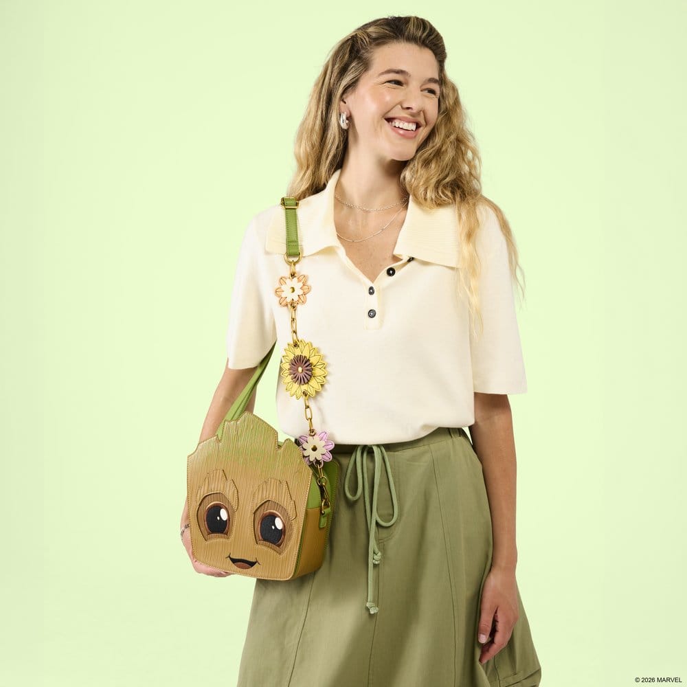 Guardians of the Galaxy by Loungefly Umhängetasche Groot Floral - Versand: 7 Tage nach Bestellung