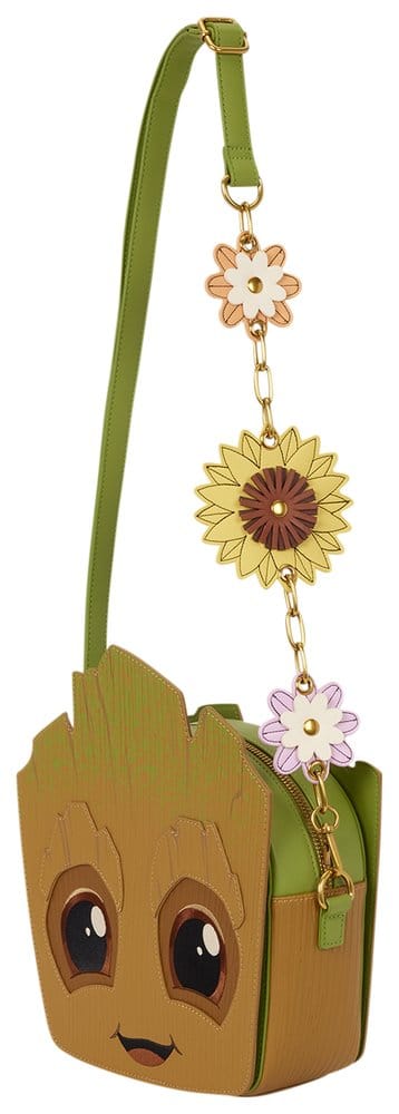 Guardians of the Galaxy by Loungefly Umhängetasche Groot Floral - Versand: 7 Tage nach Bestellung