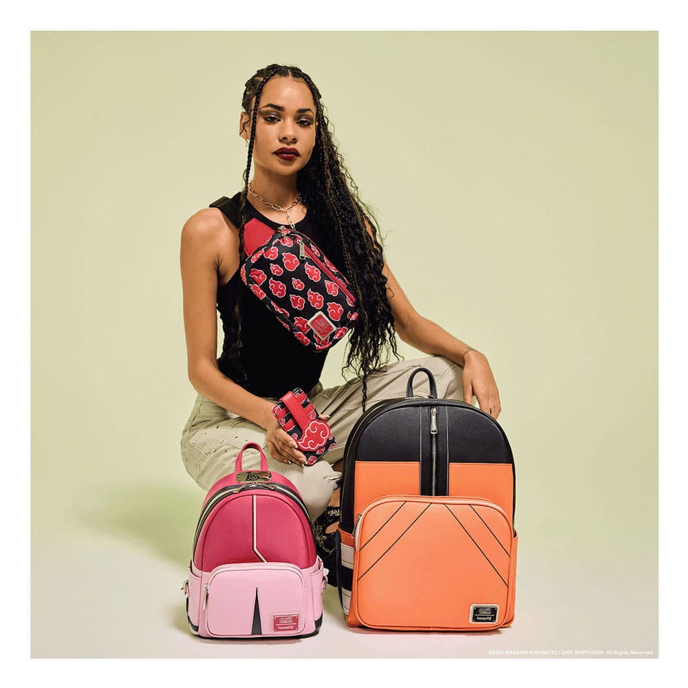 Naruto by Loungefly Rucksack Mini Sakura Cosplay Outfit - Versand: 5-7 Tage nach Bestellung