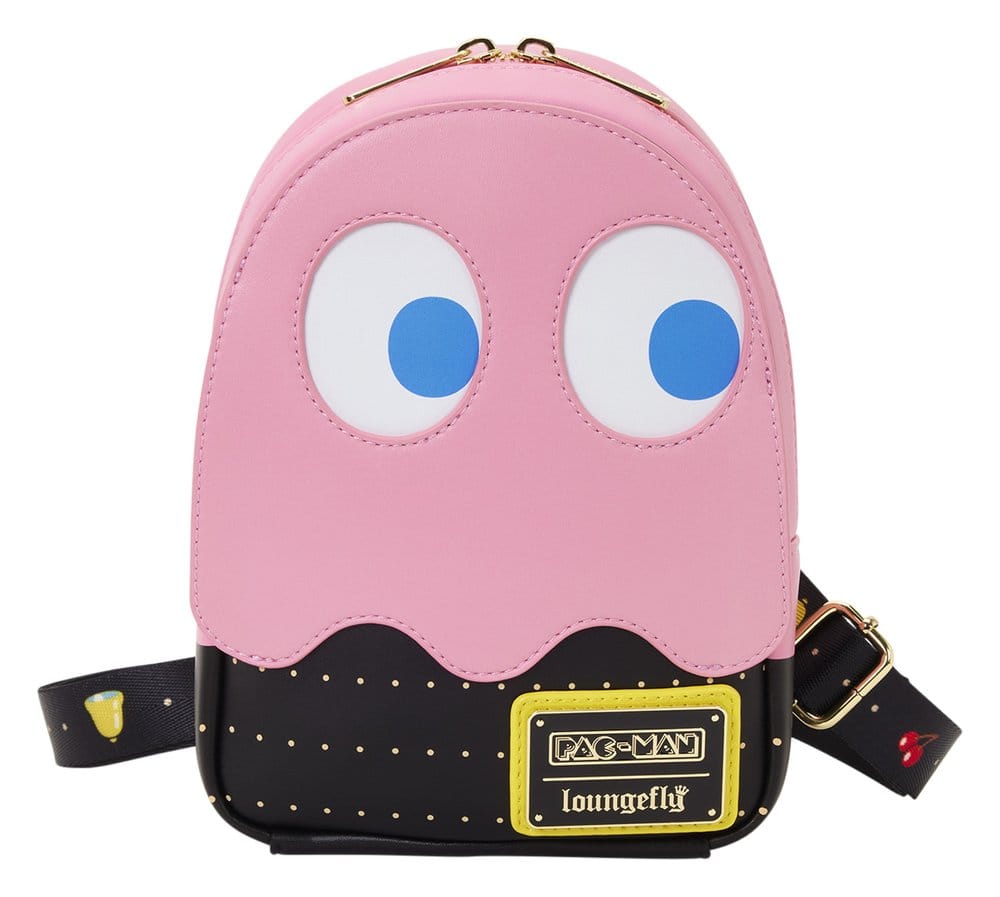Pac-Man by Loungefly Sling Brusttasche / Umhängetasche Pinky Ghost - Versand: 7 Tage nach Bestellung