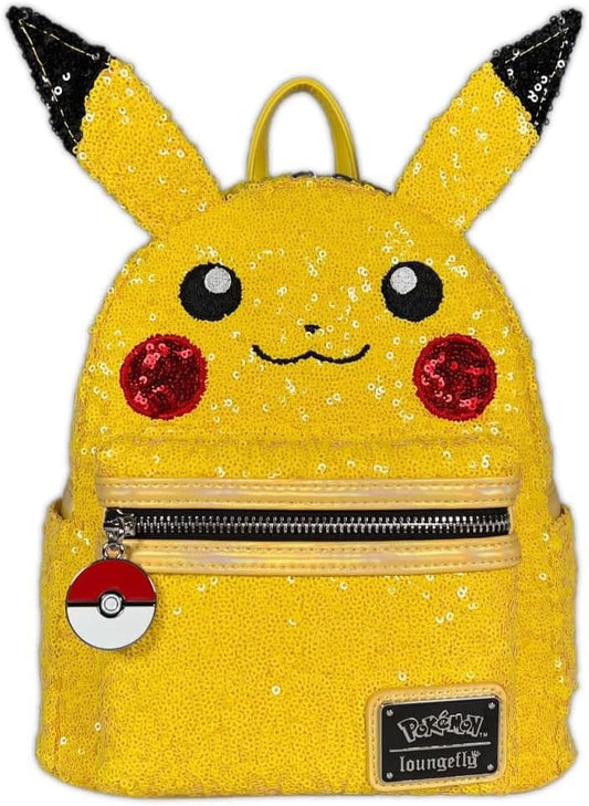 Pokemon by Loungefly Mini Rucksack World 1-1 Sequin Pikachu Cosplay - Versand: 5-7 Tage nach Bestellung