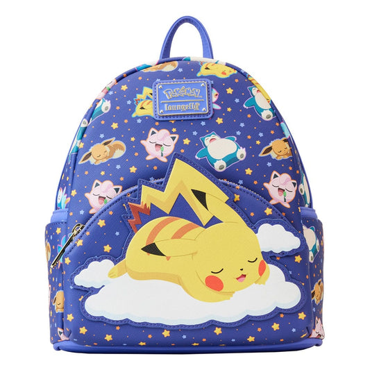 Pokemon by Loungefly Mini Rucksack Sleeping Pikachu and Friends - Versand: 5-7 Tage nach Bestellung