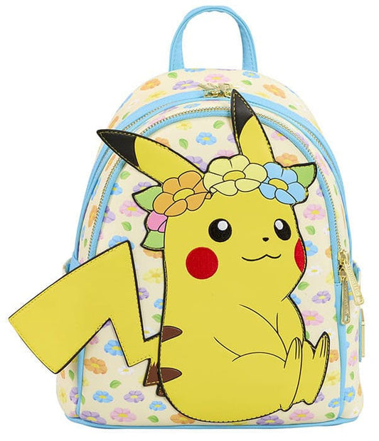 Pokemon by Loungefly Mini Rucksack Sleeping Pikachu Floral Crown - Versand: 5-7 Tage nach Bestellung