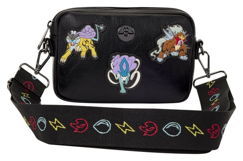 Pokémon by Loungefly Sling Brusttasche / Umhängetasche Legendary Beasts - Versand: 7 Tage nach Bestellung