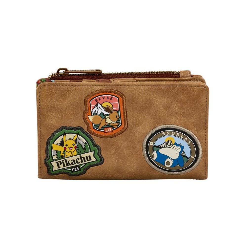Pokemon by Loungefly Geldbeutel Camper Patch - Versand: 7 Tage nach Bestellung