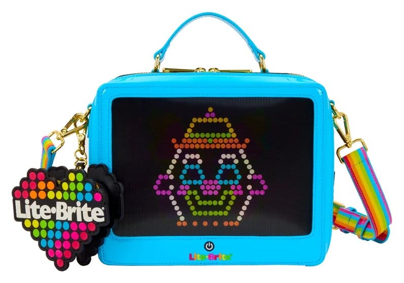 Hasbro by Loungefly Umhängetasche mit Geldbeutel Lite Brite - Versand: 7 Tage nach Bestellung