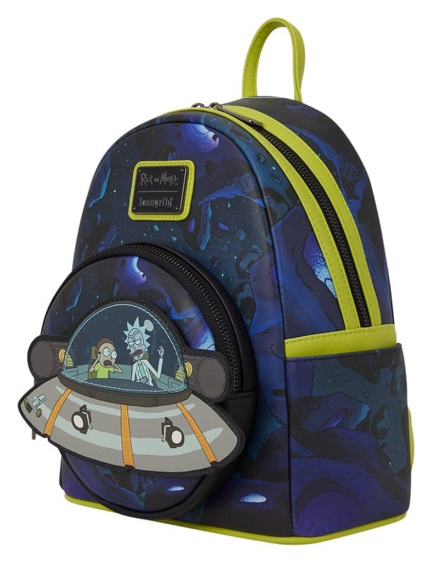 Cartoon Network by Loungefly Mini Rucksack Rick and Morty Space Cruiser - Versand: 7 Tage nach Bestellung