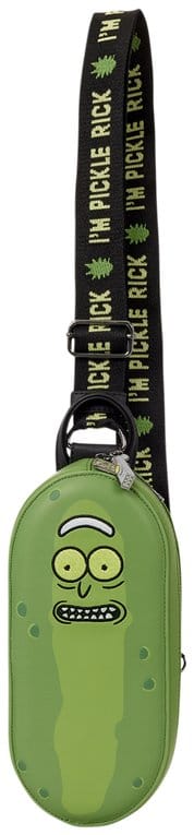 Rick and Morty by Loungefly Sling Brusttasche / Umhängetasche Pickle Rick - Versand: 7 Tage nach Bestellung