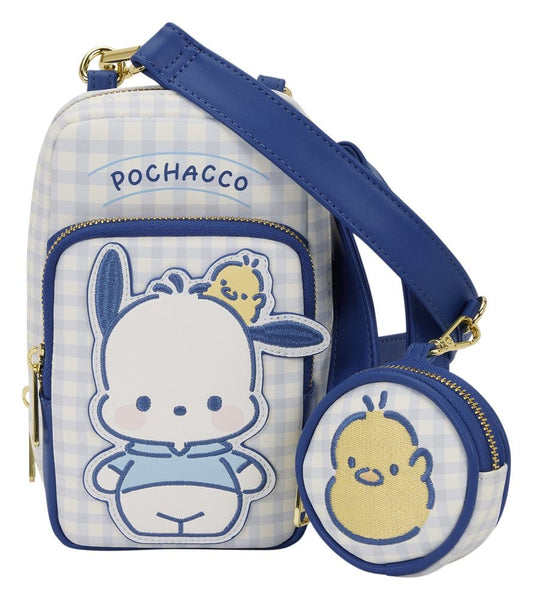 Sanrio by Loungefly Sling Brusttasche / Umhängetasche Pochacco  - Versand: 7 Tage nach Bestellung