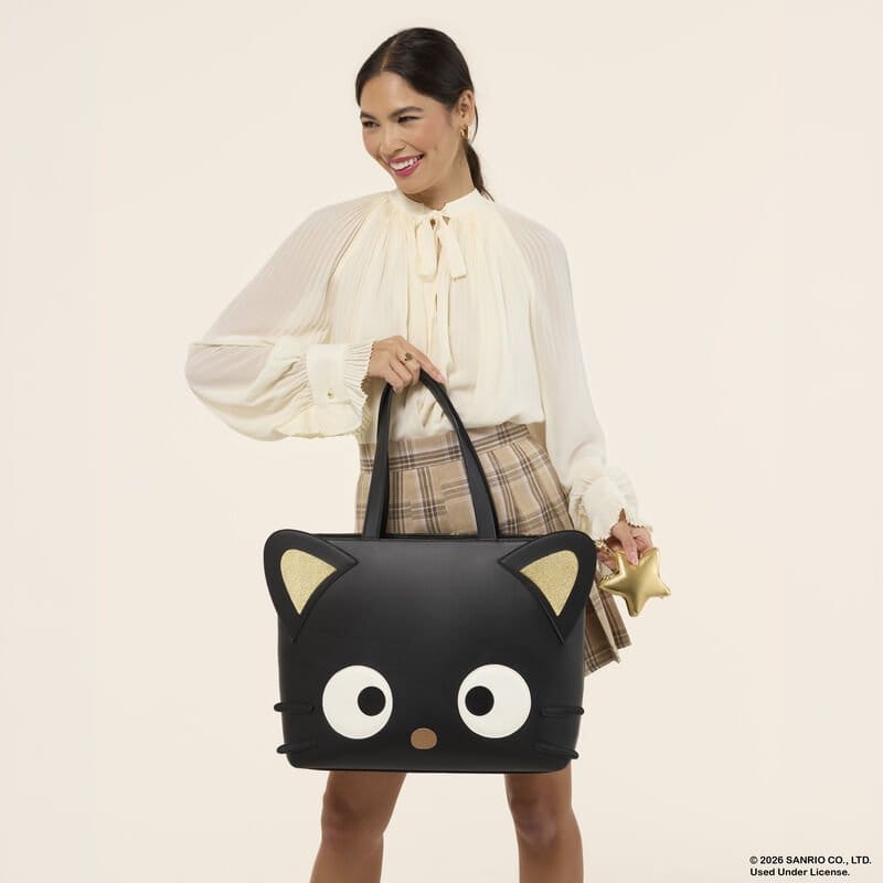Sanrio Chococat Stars Tote Crossbody Bag with Coin Bag - Versand: 7 Tage nach Bestellung