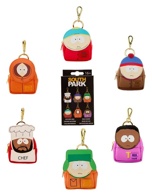 South Park by Loungefly Taschenanhänger Mystery Box Display (15) - Versand: 7 Tage nach Bestellung