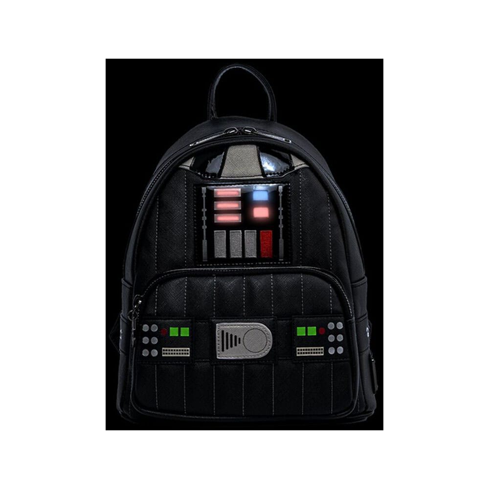 Star Wars by Loungefly Rucksack Mini Darth Vader Light up Cosplay - Versand: 5-7 Tage nach Bestellung