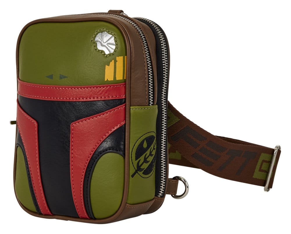 Star Wars by Loungefly Sling Brusttasche / Umhängetasche Boba Fett - Versand: 7 Tage nach Bestellung
