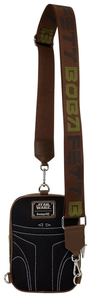 Star Wars by Loungefly Sling Brusttasche / Umhängetasche Boba Fett - Versand: 7 Tage nach Bestellung