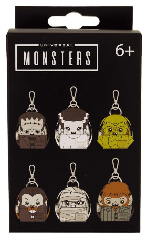 Universal Monsters by Loungefly Schlüsselanhänger Mini Backpack Blind Box Sortiment (15) - Preorder - ETA: 25.09.2026