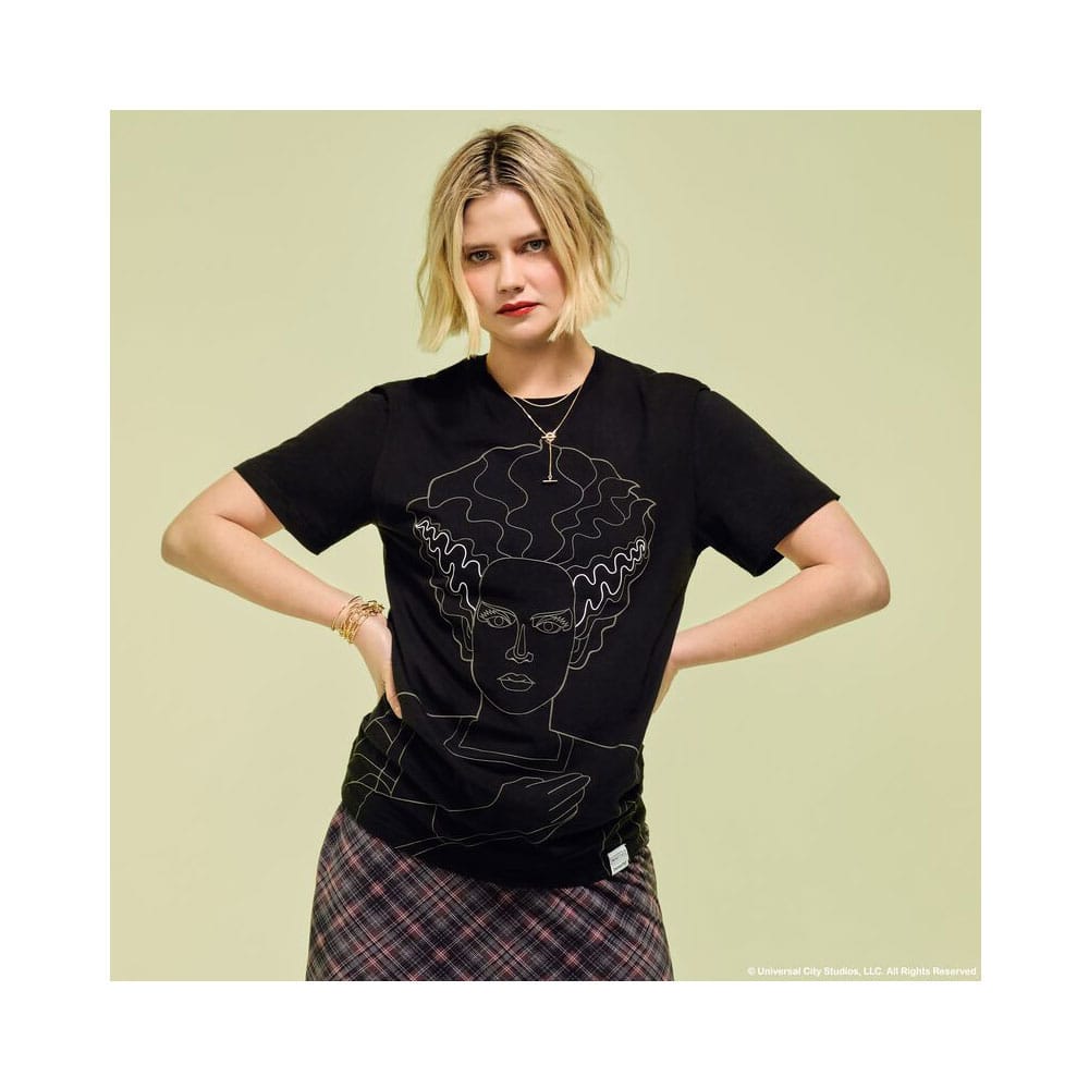 Universal Monsters by Loungefly Tee T-Shirt Unisex Bride of Frankenstein Größe M - Versand: 5-7 Tage nach Bestellung