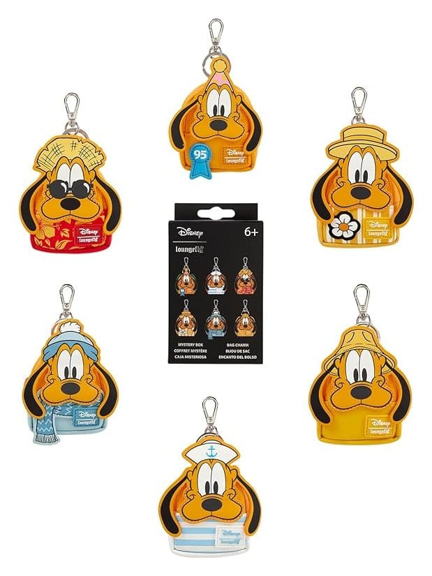 Disney by Loungefly Schlüsselanhänger Mini Backpack Pluto 95th Anniversary Blind Box Sortiment (15) - Preorder - ETA: 25.09.2026