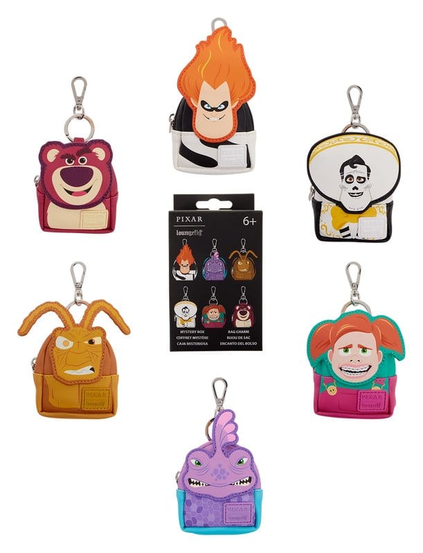 Disney Pixar Rivals by Loungefly Taschenanhänger Mystery Box Display (15) - Versand: 7 Tage nach Bestellung