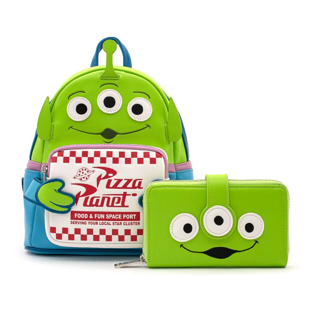 Toy Story by Loungefly Mini-Rucksack Alien Pizza Box - Versand: 7 Tage nach Bestellung
