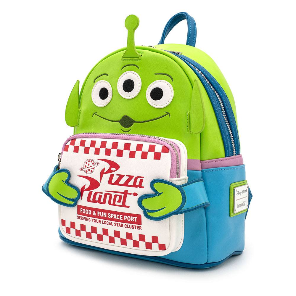 Toy Story by Loungefly Mini-Rucksack Alien Pizza Box - Versand: 7 Tage nach Bestellung
