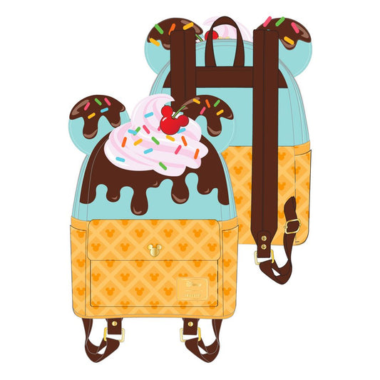 Disney by Loungefly Rucksack Mickey and Minnie Sweets Ice Cream - Versand: 5-7 Tage nach Bestellung