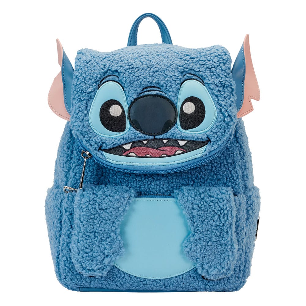 Disney by Loungefly Rucksack Stitch Plush Pocket - Versand: 7 Tage nach Bestellung