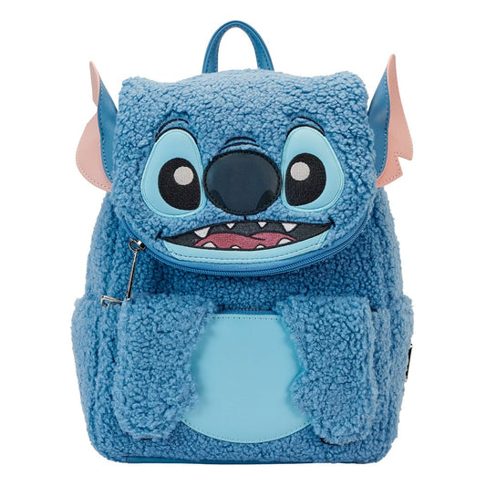 Disney by Loungefly Rucksack Stitch Plush Pocket - Versand: 7 Tage nach Bestellung
