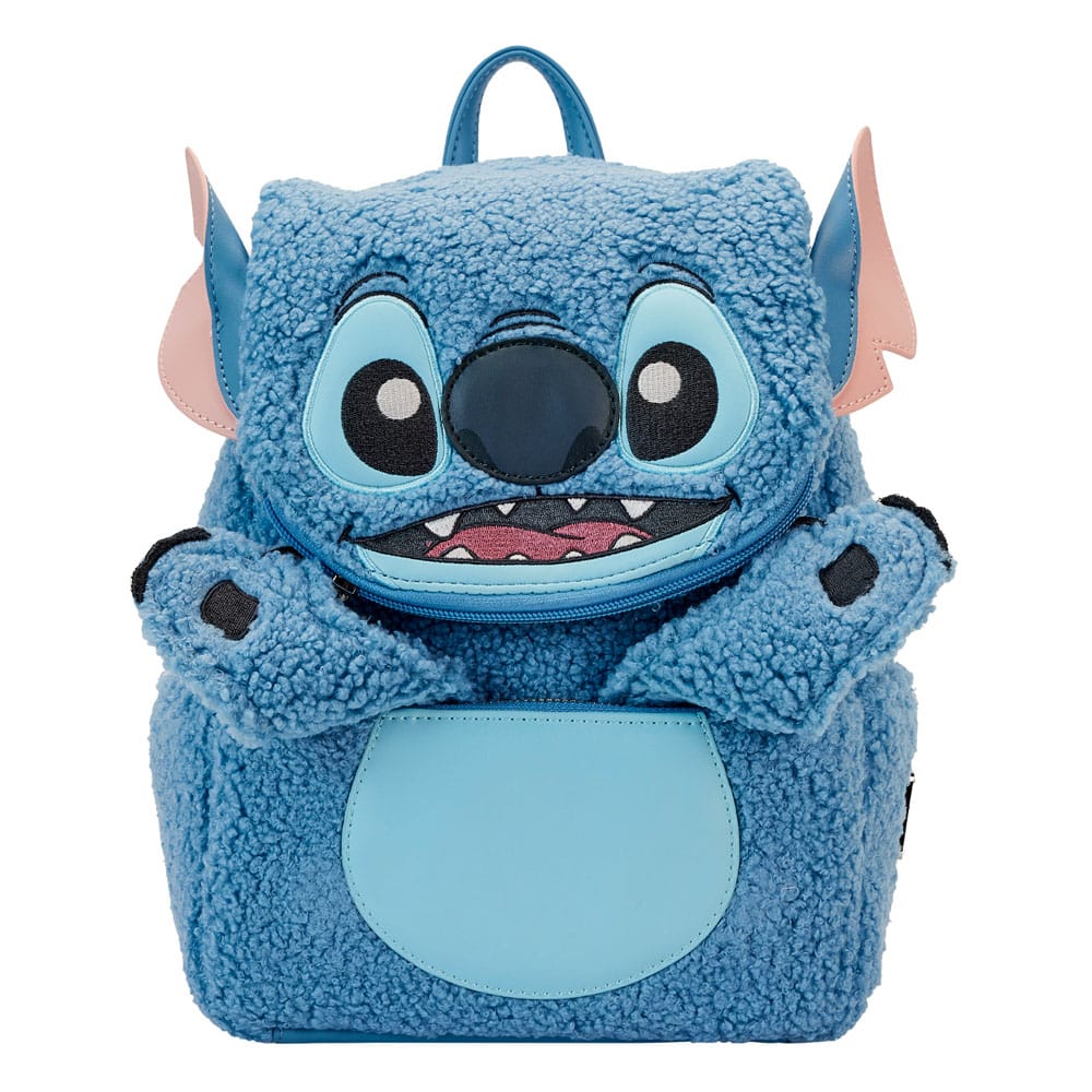 Disney by Loungefly Rucksack Stitch Plush Pocket - Versand: 7 Tage nach Bestellung