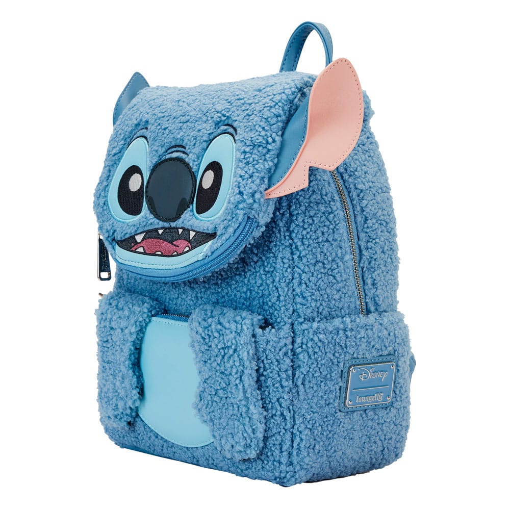 Disney by Loungefly Rucksack Stitch Plush Pocket - Versand: 7 Tage nach Bestellung